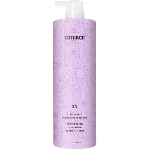 Amika 3D Volumizing and Thickening Shampoo 1000ml