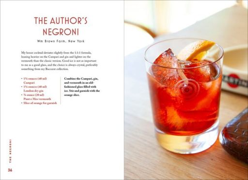 The Negroni Food & Drink Book