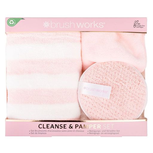 Brushworks Cleanse & Pamper Set