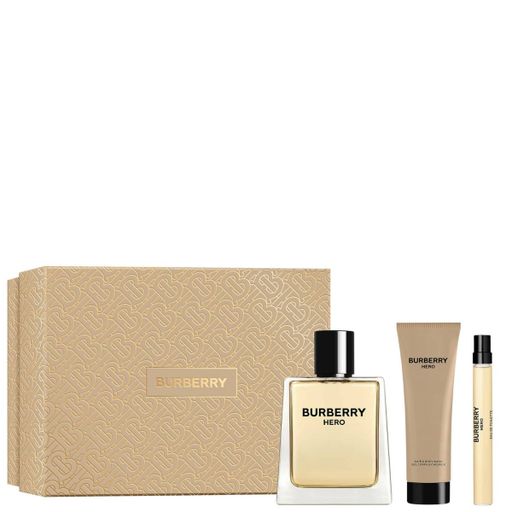 Burberry  Hero Edt 100ml +  Showergel 75ml + Travelspray 10ml Giftset