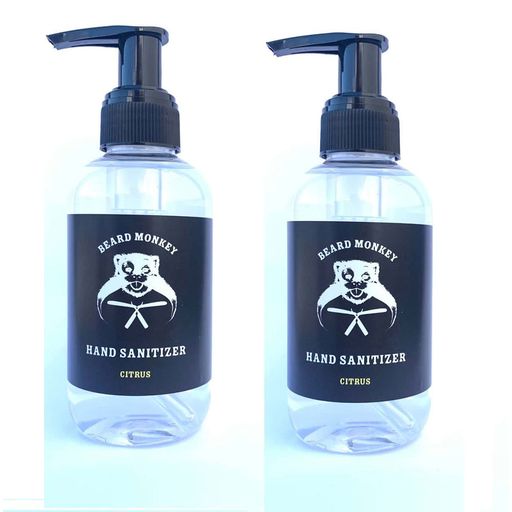 2-pack Beard Monkey Hand Sanitizer Citrus 150ml