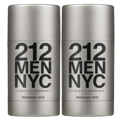 2-Pack Carolina Herrera 212 Men NYC Deo Stick 75ml