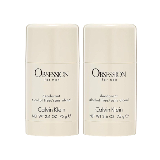 2-Pack Calvin Klein Obsession For Men Deodorant Stick 75ml