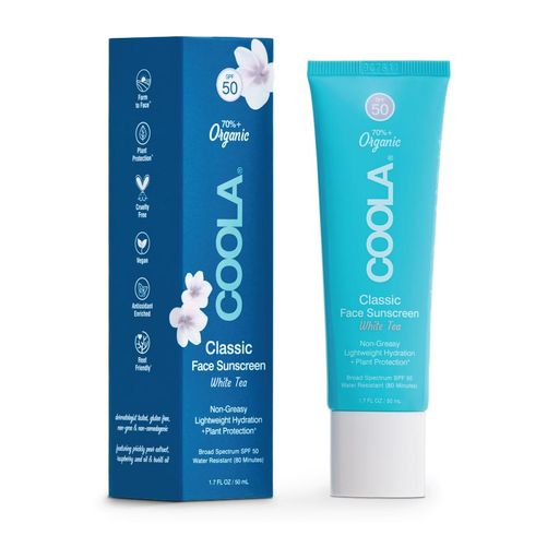 COOLA Classic Face SPF50 White Tea 50ml