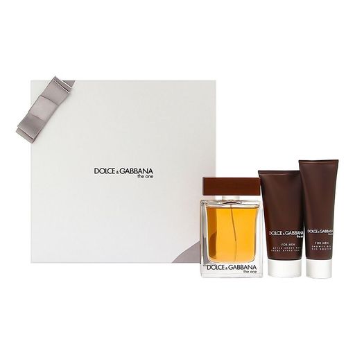 Dolce & Gabbana The One For Men Edt 100ml + Aftershave Balm 75ml + Showergel 50ml Giftset
