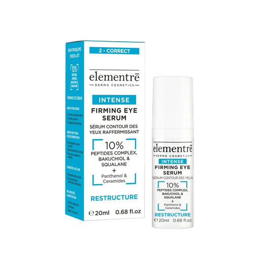 Elementre 10% Peptides, Bakuchiol & Squalane Intense Firming Eye Serum 20ml