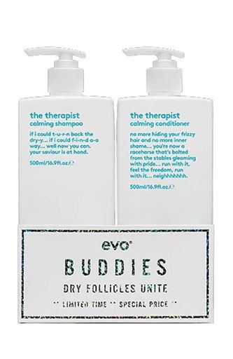 EVO Buddies The Therapist Shampoo 500ml + Conditioner 500ml