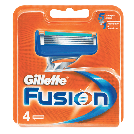 Gillette Fusion Rakblad 4-pack