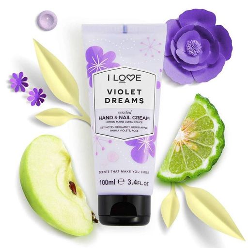 I Love Violet Dreams Hand & Nail Cream 100ml