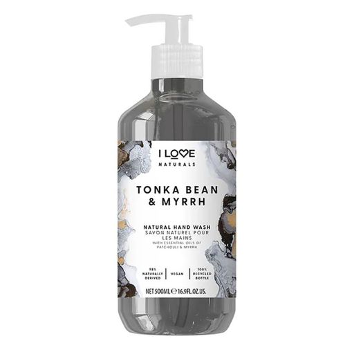 I Love Naturals Tonka Bean & Myrrh Hand Wash 500ml