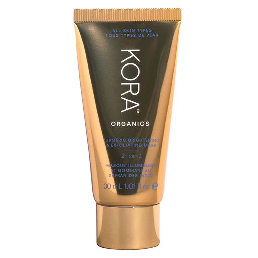 KORA Organics Turmeric Brightening & Exfoliating Mask 2-in-1 30ml