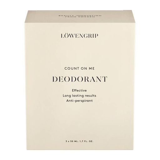 Löwengrip Count On Me Deodorant Value Pack 3 x 50ml