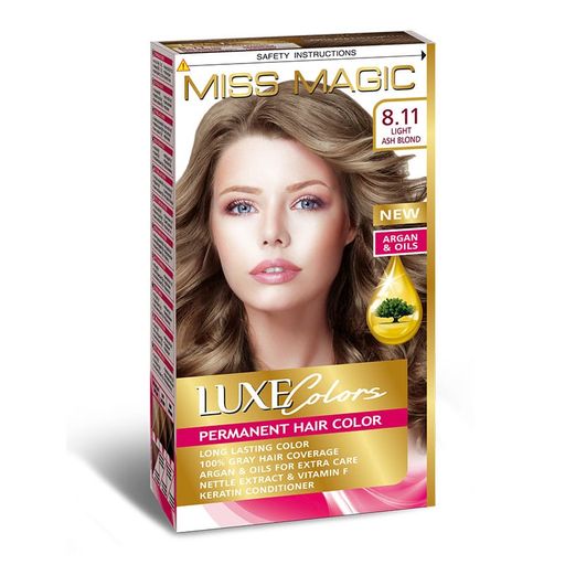 Miss Magic Hårfärg Light Ash Blond 8.11