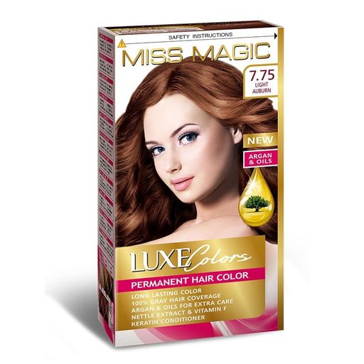 Miss Magic Hårfärg Light Auburn 7.75