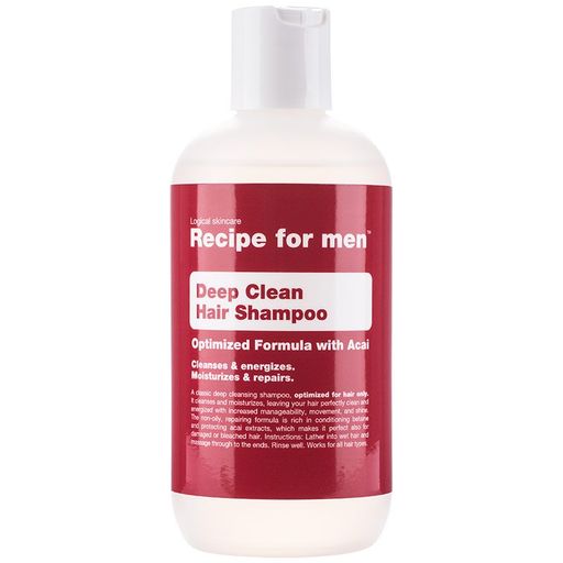 Recipe for men Deep Cleansing shampoo  250ml