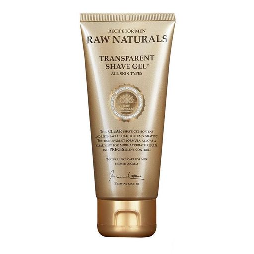 Raw Naturals Transparent Shaving Gel 100ml