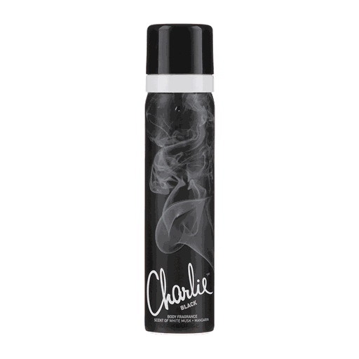 Revlon Charlie Black Body Spray 75ml