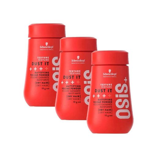 3-pack Schwarzkopf Osis Dust it 10g