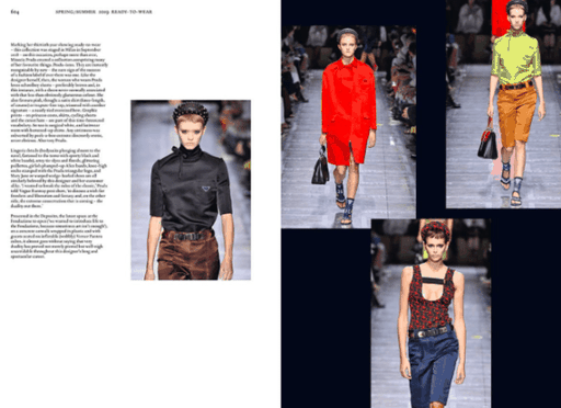 Prada Catwalk Fashion Book