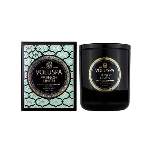 Voluspa Maison Classic Boxed Candle 270g - French Linen