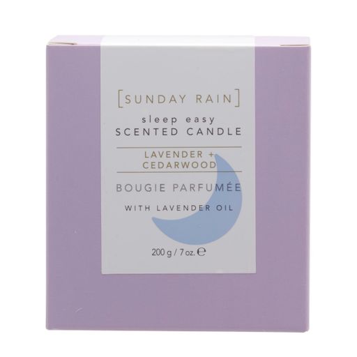 Sunday Rain Sleep Easy Lavender Candle