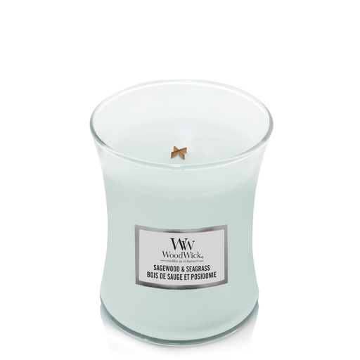 WoodWick Medium Sagewood & Seagrass