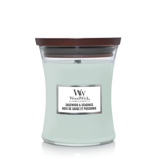 WoodWick Medium Sagewood & Seagrass