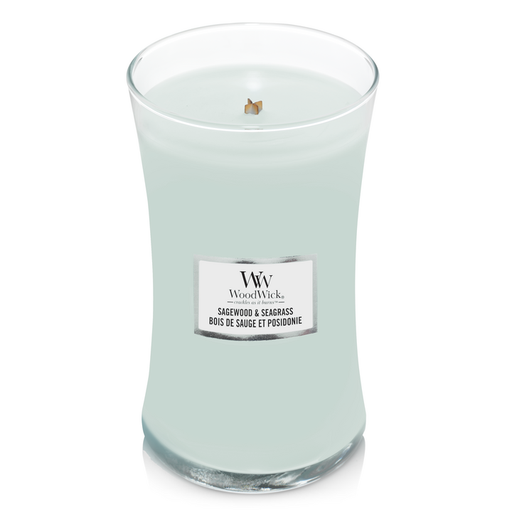 WoodWick Sagewood & Seagrass Large