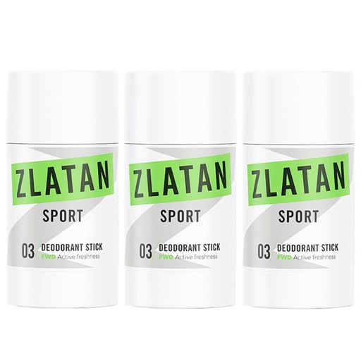 3-Pack Zlatan Ibrahimovic FWD Deostick 75ml