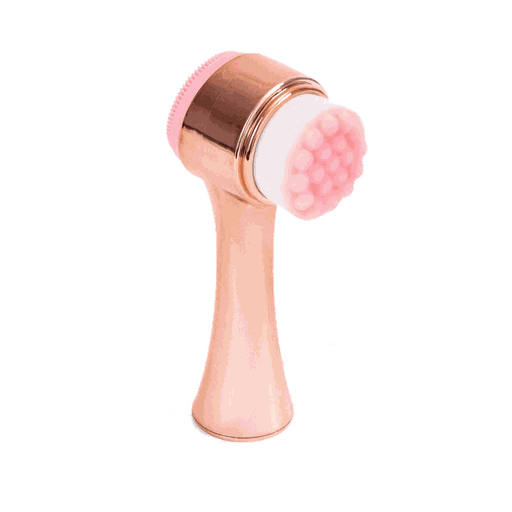 Zoe Ayla Dual Facial Cleansing Brush Rose Gold