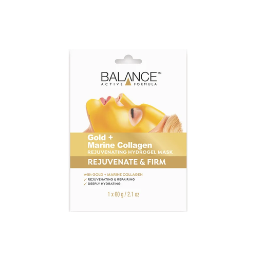 Balance Active Formula GOLD + MARINE Collagen Rejuvenating Hydrogel Mask 1*60g