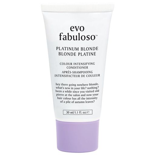 Evo Fabuloso Platinum Blonde Colour Intensifying Conditioner 30ml