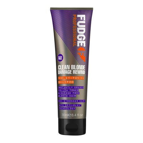 Fudge Clean Blonde Damage Rewind Violet Toning Shampoo 250ml