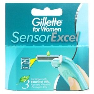 Gillette Sensor Excel For Women 3-Pack - Gillette