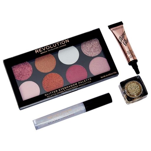 Makeup Revolution Glitter v1 Lip Gloss Kit