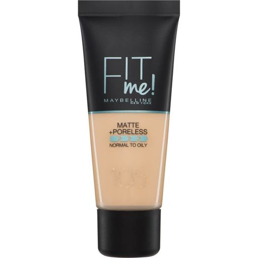 Maybelline Fit Me Matte Poreless Foundation 110 Porcelain 30ml