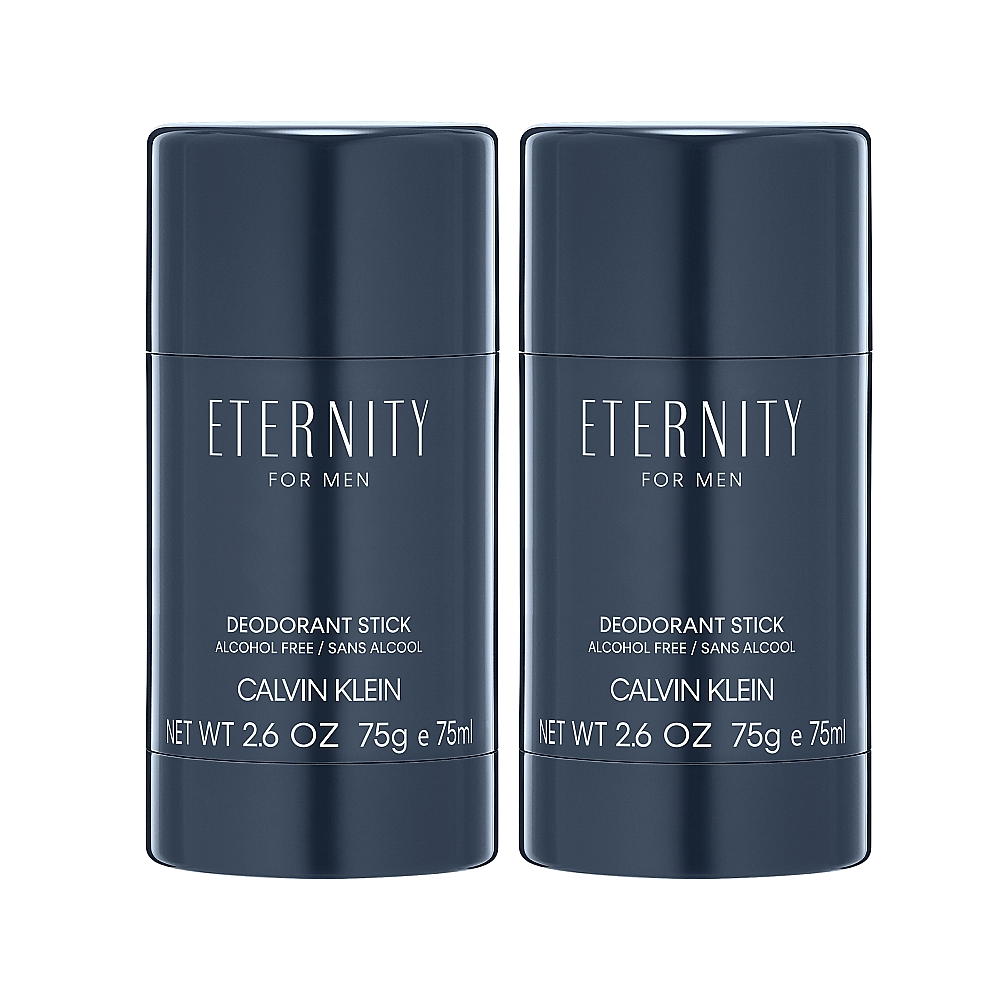 2-Pack Calvin Klein Eternity For Men Deodorant Stick 75ml, 75ml