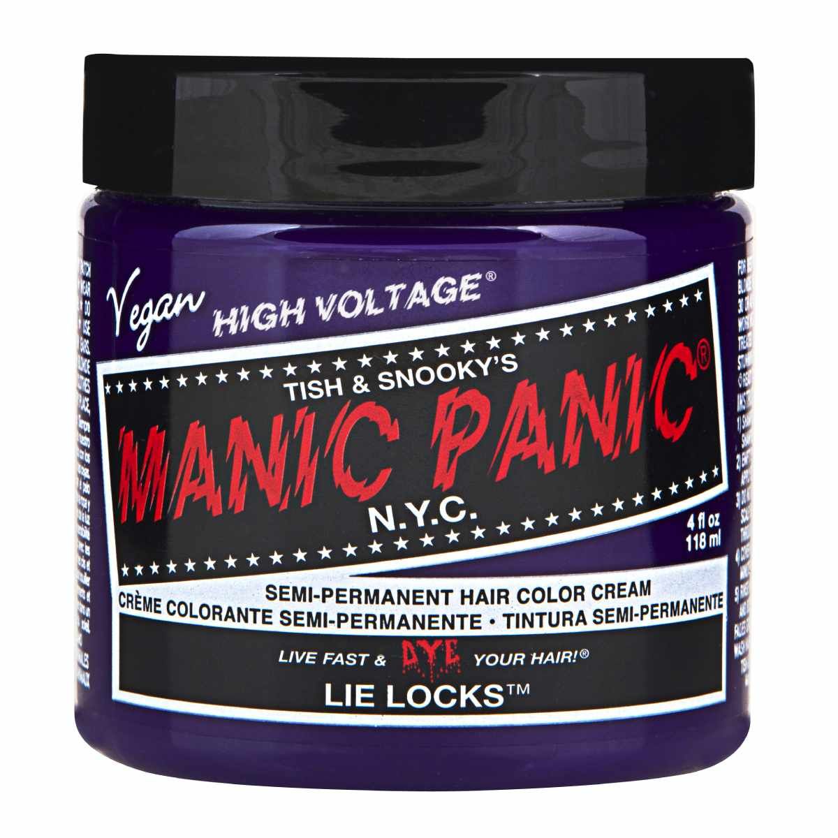 Manic Panic Classic Lie Locks 118ml, Lila, 118ml