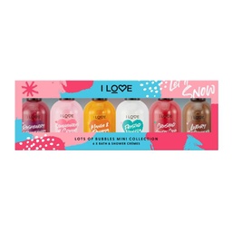 I Love Lots Of Bubbles Mini Collection 6x Bath & Shower Crèmes