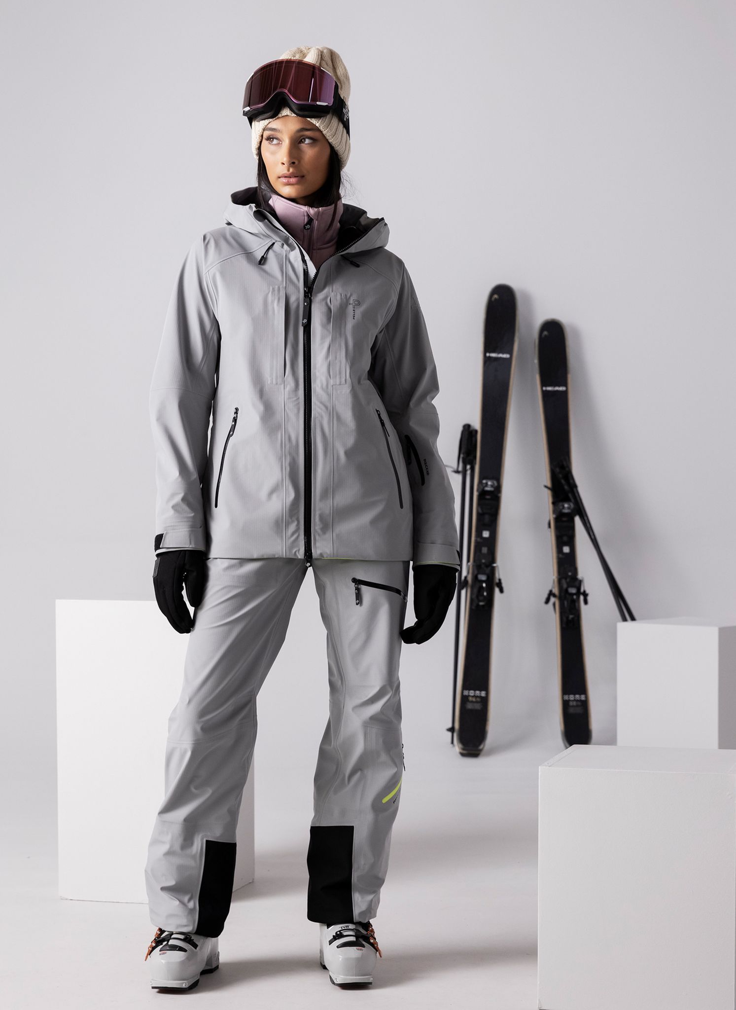 W Notch ski jacket