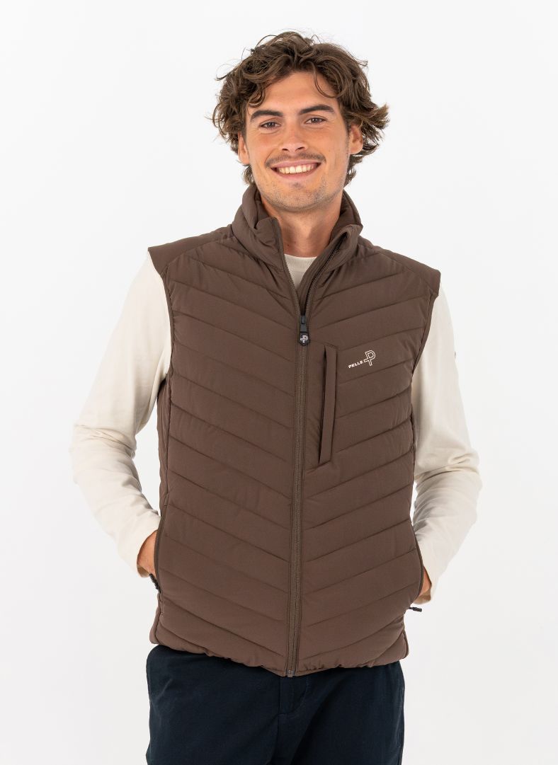 Arolla Vest Carob Brown