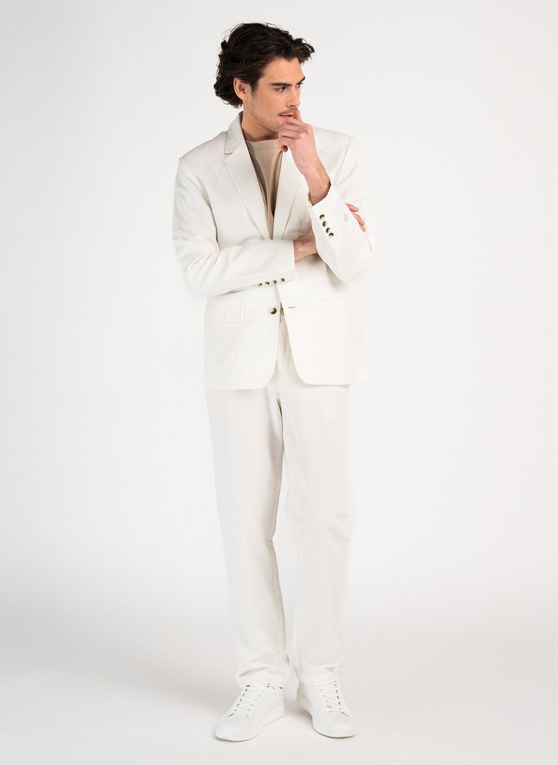 Cavoli Jacket Sand Dollar White