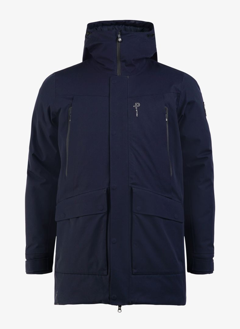 Challenge Padded Parka Dk Navy Blue