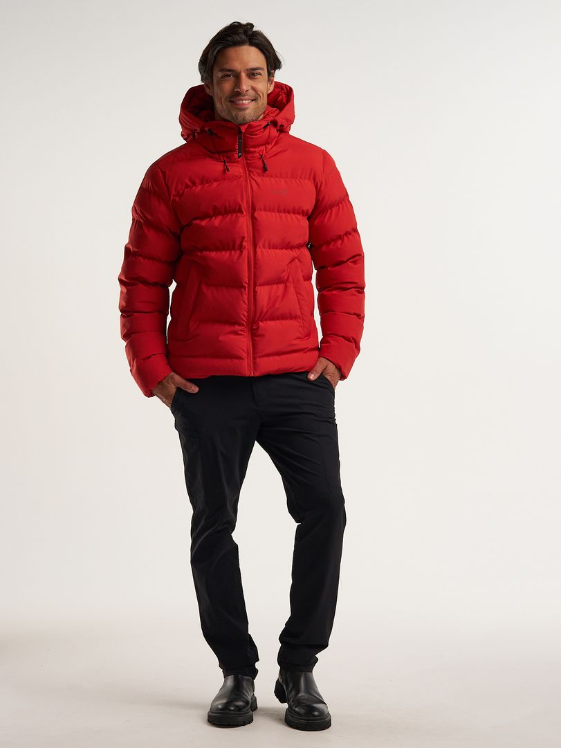 Commodus Padded Jacket Coldflare Red