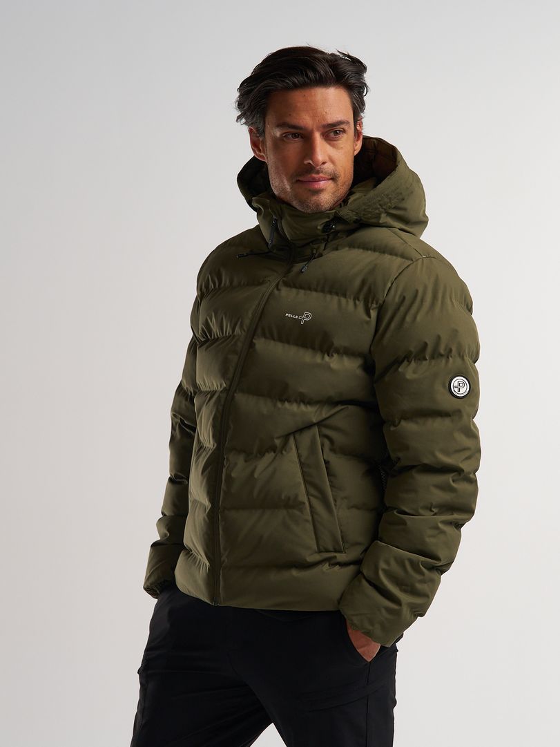 Commodus Padded Jacket Khaki Green