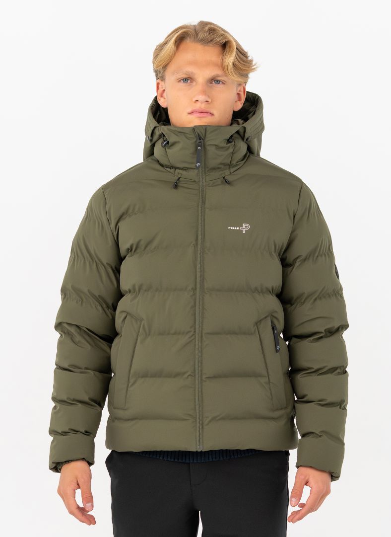 Commodus Padded Jacket Commodus Padded Jacket Khaki Green