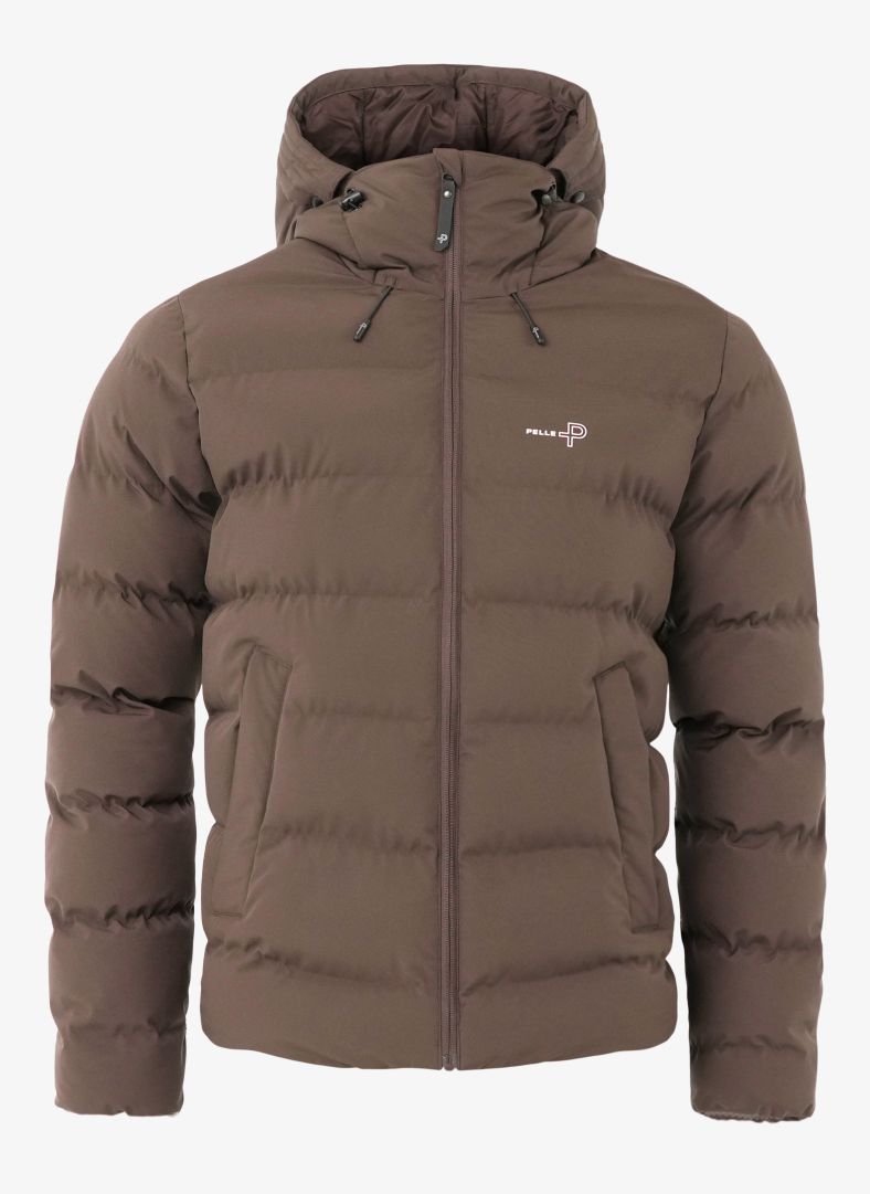 Commodus Padded Jacket Carob Brown