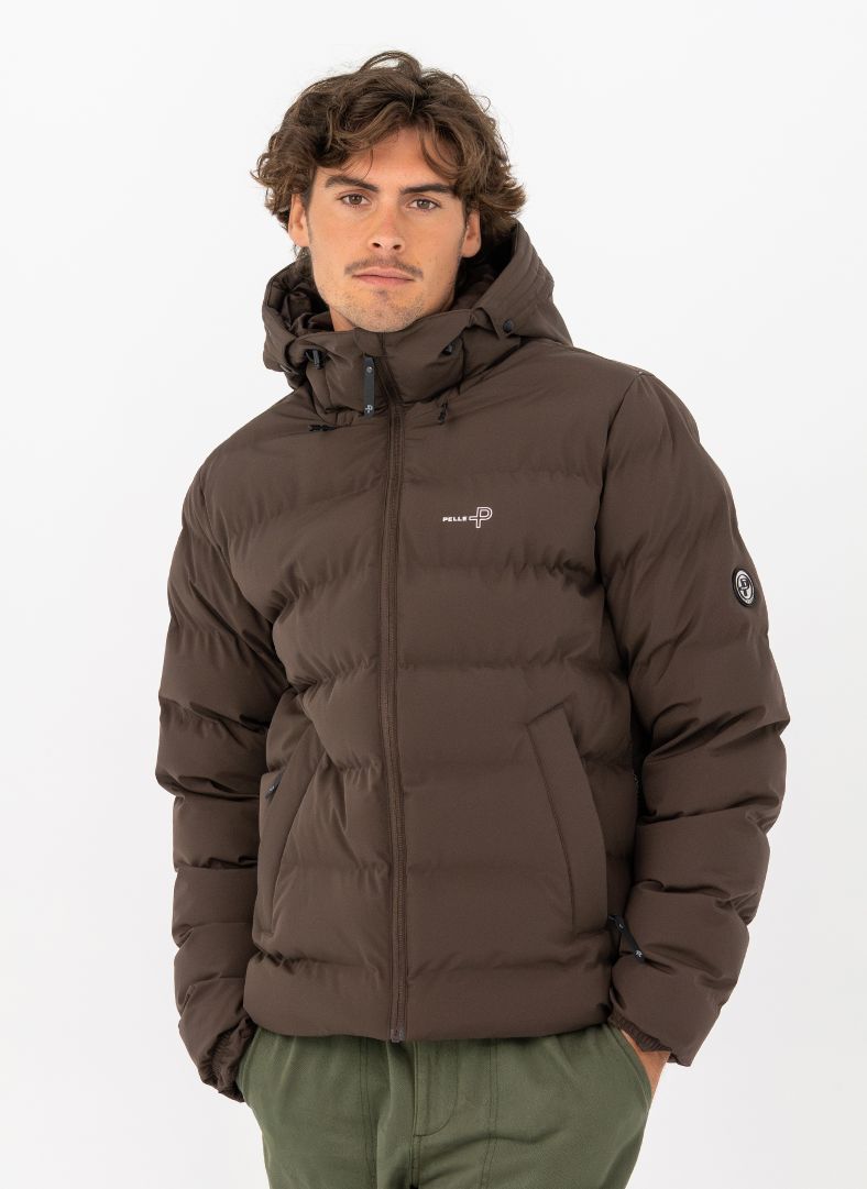 Commodus Padded Jacket Commodus Padded Jacket Carob Brown