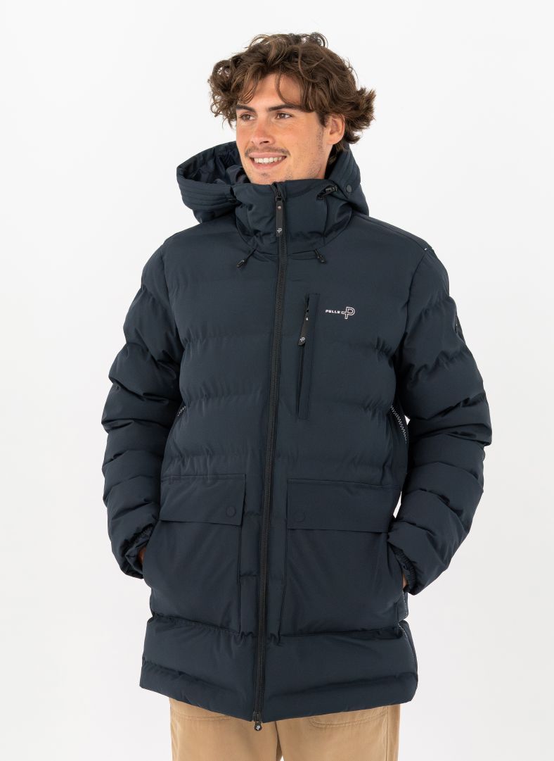 Commodus Padded Parka Commodus Padded Parka Dk Navy Blue