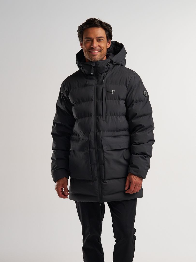 Commodus Padded Parka Commodus Padded Parka Reflective Charcoal